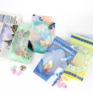 Impresión digital personalizada de plástico, galletas horneadas de chocolate, comida para mascotas, a prueba de humedad, embalaje flexible transparente, sellado térmico, PET/MPET/PE - Product Image 6