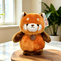 Peluches de récompense pour arcade en stock, en tissu peluche soyeux, densité de rembourrage uniforme, 7-8 pouces, pour l'approvisionnement des centres de trampoline