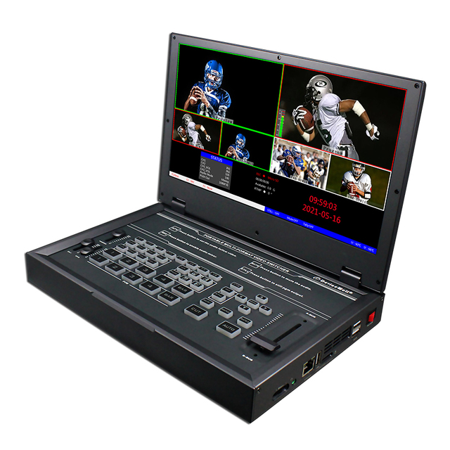 Devicewell 11.6inch 5 Channel Multiview HD Video Switcher for Video Production