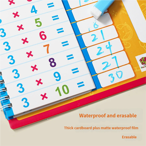 Libro <span class=keywords><strong>de</strong></span> Práctica <span class=keywords><strong>de</strong></span> Palabras en Inglés y Español Borrable, Libro Educativo Temprano para el Aprendizaje, Libro <span class=keywords><strong>de</strong></span> Entrenamiento Multilingüe - Product Image 4