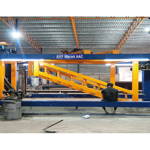 เครื่องตัดแนวนอน MARUTI HYDRAULICS LIMITED ความแม่นยำสูง สำหรับงานอุตสาหกรรม ระบบตัดลวดบล็อก AAC สำหรับงานสีเขียว - Product Image 1