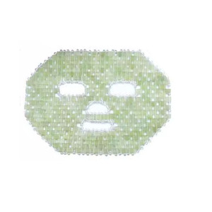 <span class=keywords><strong>Masque</strong></span> facial rafraîchissant en jade naturel, <span class=keywords><strong>masque</strong></span> en pierre de jade Xiuyan fait main pour atténuer les cernes et les poches, outil de soin anti-âge - Product Image 5