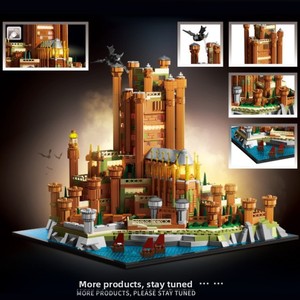 Dekechuangxiang 7076 pour Red Keep (Version Éclairée) – Maquette de Bateau en Plastique ABS à Collectionner, Blocs de Construction Puzzle - Product Image 3