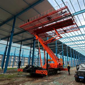 Plataforma Elevadora Móvil de Gran Altura, Elevador Hidráulico de Techo Invertido, Equipo de Elevación para Construcción Personalizado, Andamio Aéreo - Product Image 3