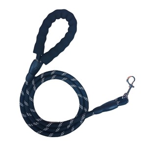 반사 방지 분실 개 견인 로프 가죽 끈 애완 동물 용품 개 산책을위한 손 보유 체인 - Product Image 3