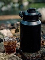 2L 4L 대용량 스테인리스 음료 버킷 아이스팟 맞춤 색상 진공 물통 보온병 로고 포함