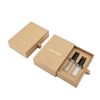 Caixa de Presente de Papelão Rígido Cinza Luxuosa Personalizada para Embalagem de Cosméticos e Perfumes para Meninas