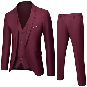 Traje Formal <span class=keywords><strong>de</strong></span> Dos Piezas para <span class=keywords><strong>Hombre</strong></span>, Corte Slim Fit, <span class=keywords><strong>de</strong></span> Algodón, Estilo Profesional para Bodas y Eventos - Product Image 4