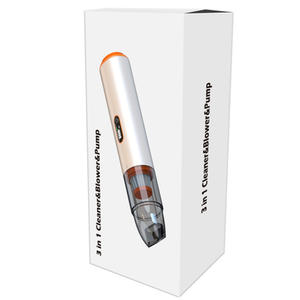 3-en-1 Multifonction USB Rechargeable Voiture Maison Nettoyeur Souffleur Pompe Mini Aspirateur Batterie Caractéristique Usine Prix Bon Marché - Product Image 2