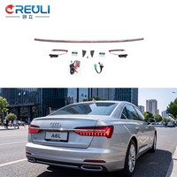 Feux arrière LED CREULI dynamiques séquentiels fumés Plug & Play, barre de feux stop pour hayon, pièces auto pour Audi A6 C8 19-23