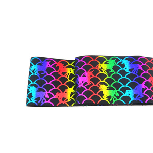 Hochwertige umwelt freundliche Hologramm-Fischs chuppen bänder mit kreativem Design für Haars chleifen Dekorative Kleidung (100% Polyester) - Product Image 5