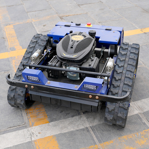 Tondeuse à gazon robotisée sur chenilles, télécommandée, à essence, hautement automatisée, pour terrains en pente, modèle professionnel - Product Image 1
