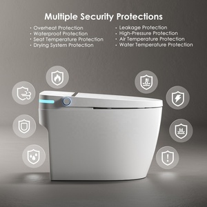 Hiện đại thông minh nhà vệ sinh bát tự động tuôn ra touchless <span class=keywords><strong>WC</strong></span> Set với điều khiển từ xa thông minh closestool cho phòng tắm - Product Image 4