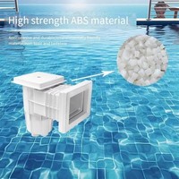 Épuisette murale standard en ABS pour piscine, nettoyeur de feuilles, Guangdong, pour accessoires de piscine