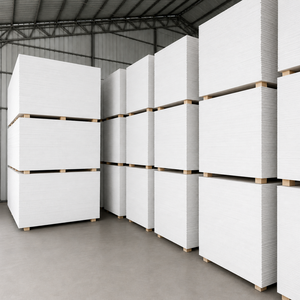 Waterproof <strong>Plaster</strong> Gypsum <strong>Board</strong> 12mm Moisture-Resistant Fireproof Drywall Panel Paper Faced Smooth Building <strong>Boards</strong> for Bathroom - Product Image 6