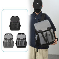 Sac à dos léger antivol et imperméable pour homme, personnalisable avec logo, idéal pour l'université, les voyages décontractés et le sport, doublure en polyester pour étudiants et ordinateurs portables