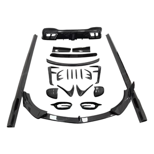Kit de Carrocería <span class=keywords><strong>Dyr</strong></span> de Fibra de Carbono Estilo M, Alerón Delantero, Difusor Trasero, Faldones Laterales para Mercedes-Benz Clase S W223.1 S480 580 680 - Product Image 2