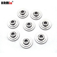 Kit de Arandelas de Retención de Titanio de Alto Rendimiento HRMin (Gr.5 Ti-6Al-4V) para Válvulas de Admisión y Escape de Automóviles y Motocicletas