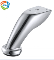 Accessoires de quincaillerie pour meubles en métal durable et robuste, pieds de canapé pour salon