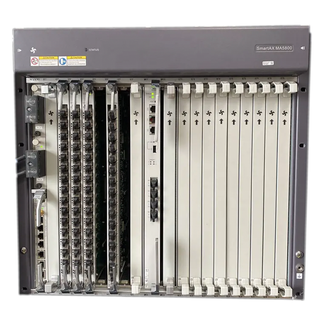 SmartAX MA5800-X7 6U Medium OLT Mini GPON EPON 16*10G PON FTTH/FTTB Fiber Optic Access OLT Equipment