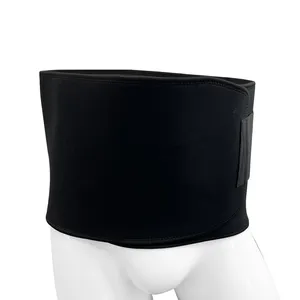 Ajustable negro deportes ortopédicos médicos espalda Brace alivio del dolor cintura soporte Brace para hombres y mujeres