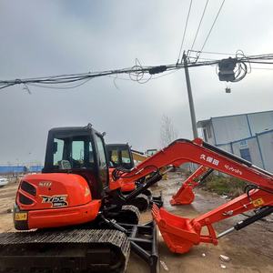 รถขุดตีนตะขาบมือสองขนาดเล็กของแท้5.5T Kubota 155 165 U55 - Product Image 4
