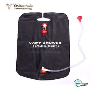 Bolsa de agua para acampar, bolsa de ducha, acampada al aire libre, bolsa de agua plegable, ducha al aire libre - Product Image 5