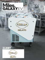Chariot à gelato rechargeable DC 10 heures, le modèle le plus adapté aux événements, mariage, crème glacée, gelato mobile tout-en-un avec batterie