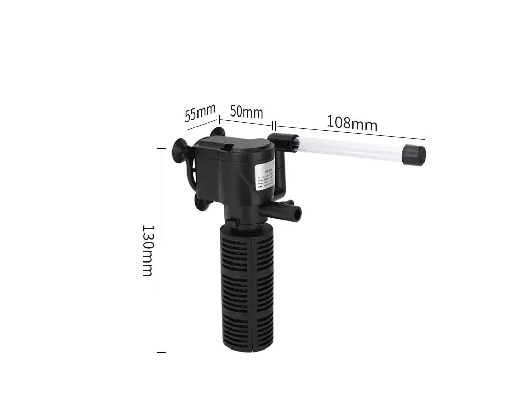 Hoge Kwaliteit Lage Ruis Wasbaar Katoen Aquarium Interne Spons Filter Aquarium Aquarium Aquarium