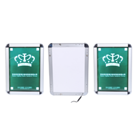 Boîte lumineuse publicitaire LED, affiches de jeu, décoration murale rectangulaire en aluminium pour salon, impression UV personnalisée HD ultra-claire