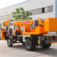Grue mobile de marque chinoise Sitong, 4 tonnes, hauteur de levage 19m, haute efficacité, prix super bas, à vendre