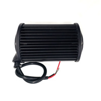 5 pulgadas 72W pantalla azul de doble fila LED Barra de luz de trabajo conducción todoterreno para UTV ATV camión barco Auto Exterior Luz De Trabajo Led