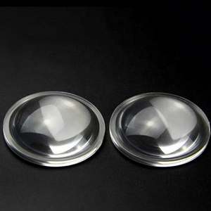 Lentes asféricas esféricas de luz óptica de gran diámetro de vidrio de sílice fundido UV óptico personalizado - Product Image 1