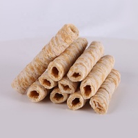 Nouveauté Crème de coco Biscuit Sweet Egg Roll Snack rempli d'amidon emballé dans une boîte et des gaufrettes certifiées casher
