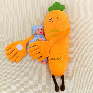 Juguete de Peluche Divertido de 65 cm para Dormir, Aguacate, Zanahoria, <span class=keywords><strong>Mango</strong></span>, Juguete de Peluche para Niños, Relleno Suave de Algodón PP - Product Image 4