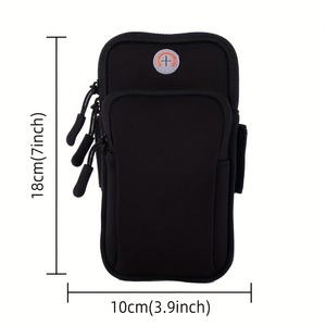 Brassard universel antichoc pour téléphone portable, idéal pour la course, le jogging, le fitness et la gym - Product Image 6