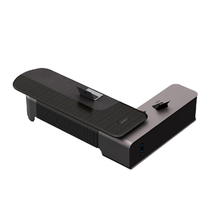 Modern Black L Shape Single Chief Office Desk Furniture Set Executive <b>Table</b> Melamine Office Desk - Product Image 5