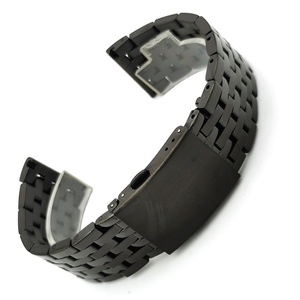 Correa de Reloj <span class=keywords><strong>Dissa</strong></span> de Acero Inoxidable con Siete Eslabones Pulidos de 22-30 mm con Hebilla de Pin - Product Image 2