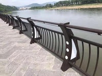 Balise réfléchissante LED lumineuse de qualité ingénierie pour aménagement paysager nocturne, garde-corps de pont, clôture de sécurité en acier inoxydable pour canal fluvial