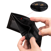 Dompet Pria Pendek Bisnis Sederhana Fashion Kulit Lembut Bermerek Pria