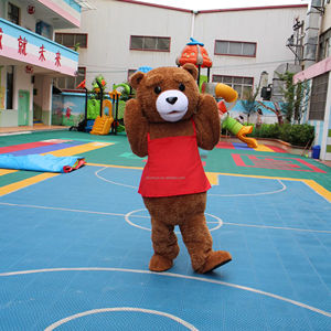 Efun quantité minimale de commande 1 PC de haute qualité pas cher <span class=keywords><strong>TV</strong></span> dessin animé ours en peluche personnage brun <span class=keywords><strong>Ted</strong></span> Bear mascotte Costume à vendre - Product Image 1