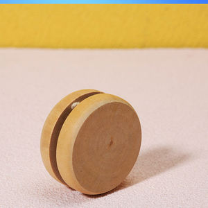 Jouets <span class=keywords><strong>yoyo</strong></span> en bois miniatures personnalisés à faible MOQ avec logo, gravure et impression sérigraphiée, cadeaux promotionnels pour enfants, compétition professionnelle - Product Image 5