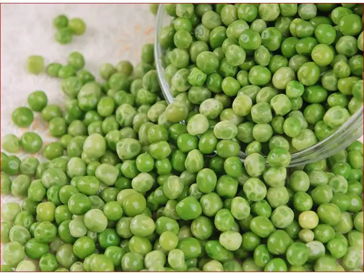 China Processing Beans Quick Freezing Frozen Vegetables Iqf Green Peas