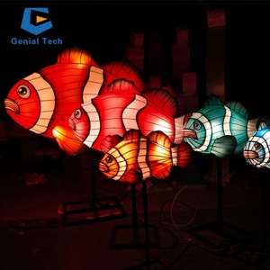Linternas de Animales Marinos Chinos para Fiesta de Halloween, Linterna de Sirena - Product Image 2