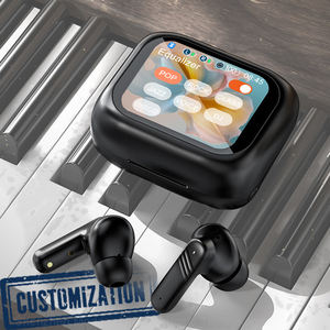 Auricular con pantalla táctil a todo color LCD ANC/ENC <span class=keywords><strong>de</strong></span> 0,06 segundos, auricular para juegos <span class=keywords><strong>de</strong></span> baja latencia con <span class=keywords><strong>tres</strong></span> modos <span class=keywords><strong>de</strong></span> música, juegos y películas - Product Image 1