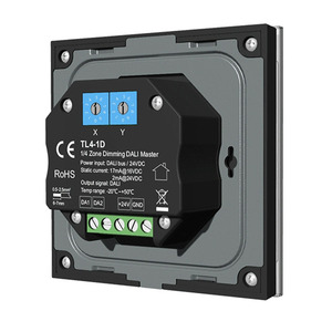 Hot Dali-2 chứng nhận 1 khu hoặc 4 khu Dali Master <span class=keywords><strong>Controller</strong></span> TL4-1D Dim/CCT treo tường Touch Panel Dali Master - Product Image 5