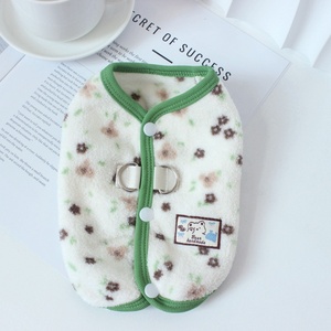 Colete de Lã Quente com Abertura para Arnês Integrado, Casaco Macio Sem Mangas para Animais de Estimação, Roupa Confortável para Passeios Diários em Clima Frio - Product Image 5