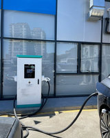 Stations de charge au sol Pile de charge 120Kw CCS Modem EV Chargeur avec câble de charge de refroidissement par eau