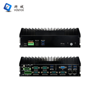 PC industriel LGA1151 6e/8e/9e génération 8 DI 8 DO 6 COM 11 USB HD VGA Affichage 4K 9-36V DC 5G M.2 Ordinateur embarqué Automatisation industrielle
