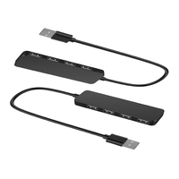 Hub USB-C de 5 Puertos, Compatible con Transferencia de Datos de Alta Velocidad, Salida USB 2.0 y 3.0, Adaptador Divisor Multi-Interfaz de Carga Rápida
